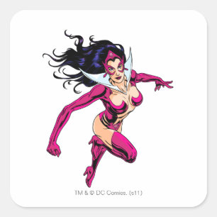 Star Sapphire 1 Vierkante Sticker