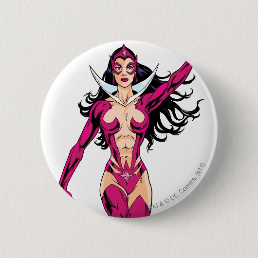 Star Sapphire 4 Ronde Button 5,7 Cm (Voorkant)