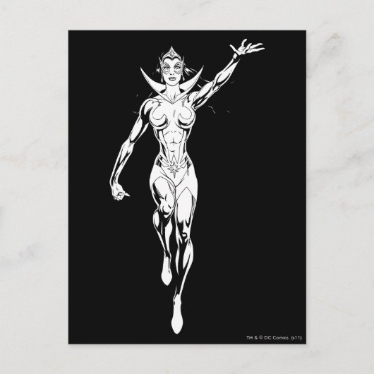 Star Sapphire 6 Briefkaart (Voorkant)