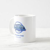 Star Sapphire Cichlid Koffiemok (Voorkant links)