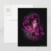 Star Sapphire Graphic 1 Briefkaart (Voorkant / Achterkant)