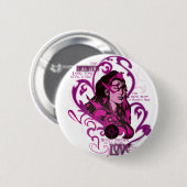 Star Sapphire Graphic 1 Ronde Button 5,7 Cm (Voorkant /achterkant)