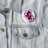 Star Sapphire Graphic 1 Ronde Button 5,7 Cm (In situ)