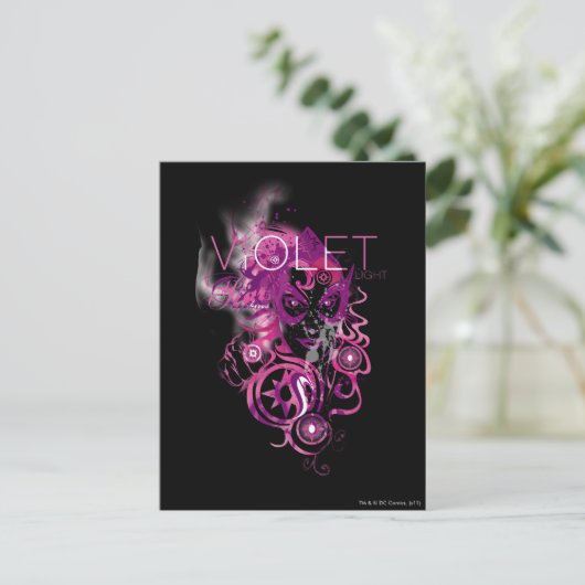 Star Sapphire Graphic 3 Briefkaart (Staand voorkant)