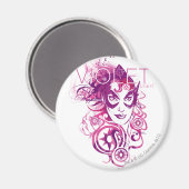 Star Sapphire Graphic 3 Magneet (Voorkant / Achterkant)