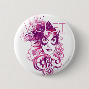 Star Sapphire Graphic 3 Ronde Button 5,7 Cm