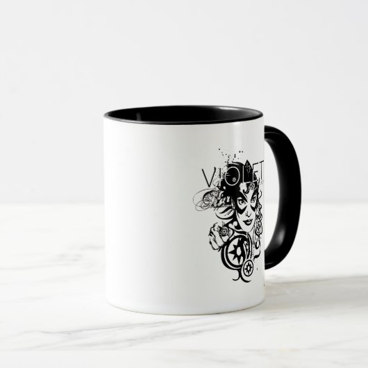 Star Sapphire Graphic 4 Mok (Voorkant rechts)