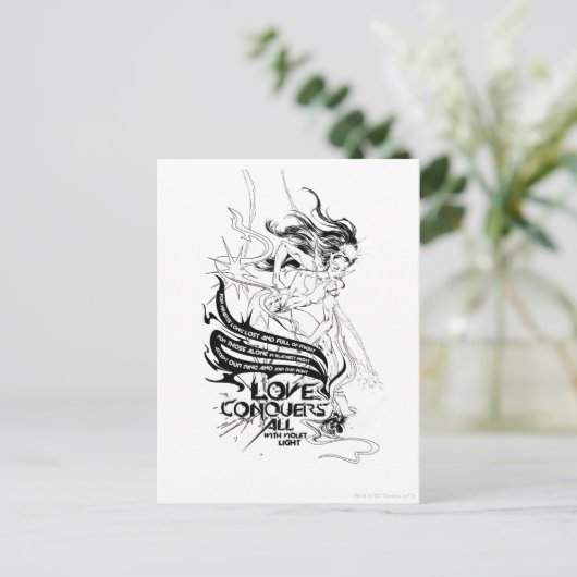 Star Sapphire Graphic 5 Briefkaart (Staand voorkant)