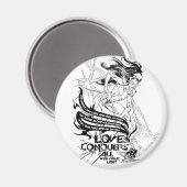 Star Sapphire Graphic 5 Magneet (Voorkant / Achterkant)