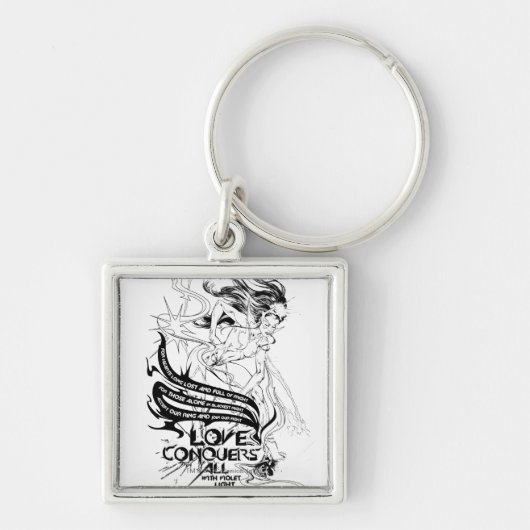 Star Sapphire Graphic 5 Sleutelhanger (Voorkant)