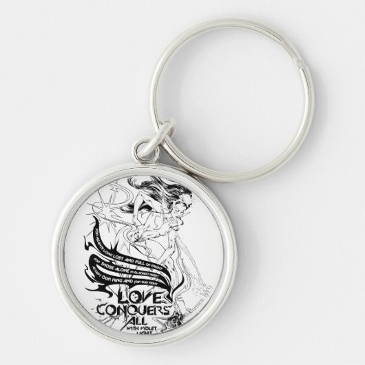 Star Sapphire Graphic 5 Sleutelhanger (Voorkant)