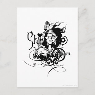 Star Sapphire Graphic 7 Briefkaart