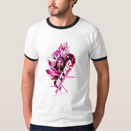 Star Sapphire Graphic 8 T-shirt (Voorkant)