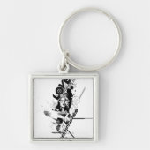 Star Sapphire Graphic 9 Sleutelhanger (Voorkant)