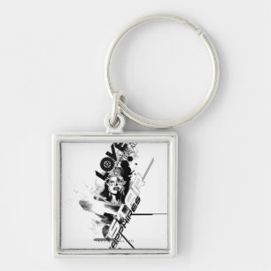 Star Sapphire Graphic 9 Sleutelhanger