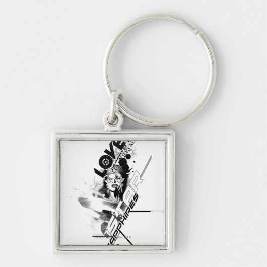 Star Sapphire Graphic 9 Sleutelhanger (Voorkant)