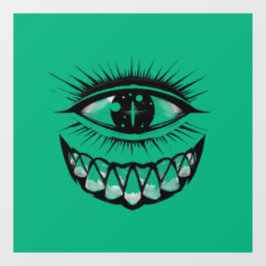 Star Scarred Cyclops Raamsticker