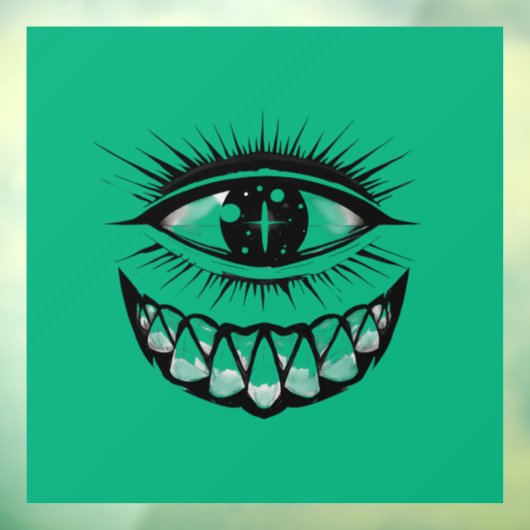 Star Scarred Cyclops Raamsticker (Vel 3)