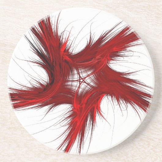Star Series-2— Red Star Onderzetter 1 van (Voorkant)