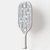Star Shower Zilver Grijs Pickleball Paddle (Links)