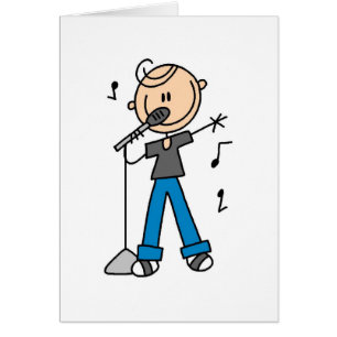 Star Singer op de microfoonkaart