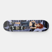 Star Skater Girl Skateboard (Horizontaal)