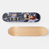 Star Skater Girl Skateboard (Horizontaal)