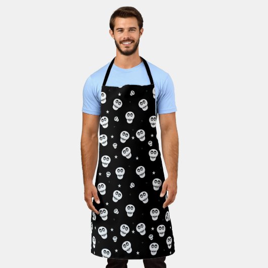 Star Skulls Schort (Gedragen)