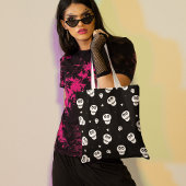 Star Skulls Tote Bag