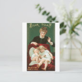 Star Soap Briefkaart (Staand voorkant)