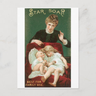 Star Soap Briefkaart
