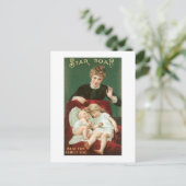 Star Soap Briefkaart (Staand voorkant)