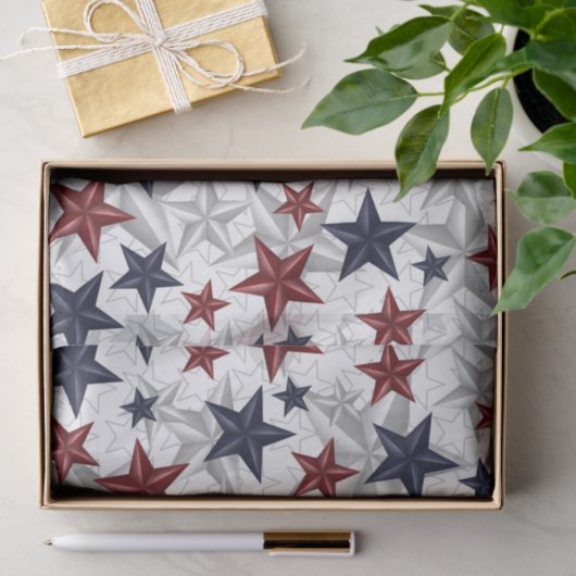 Star Spangle Tissuepapier (Geschenk)