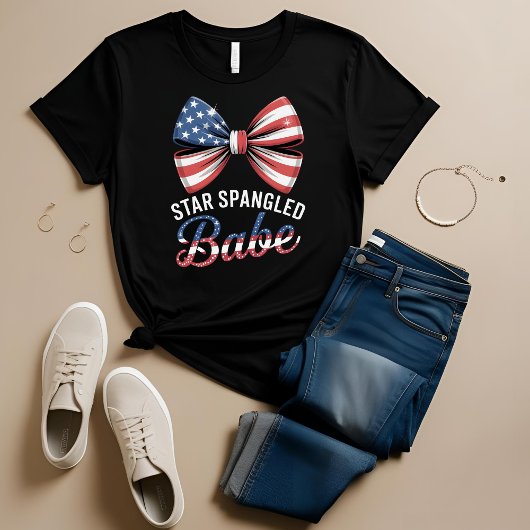 Star Spangled Babe T-shirt