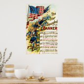 Star Spangled Banner 1908  Poster (Keuken)
