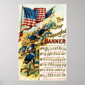 Star Spangled Banner 1908  Poster (Voorkant)