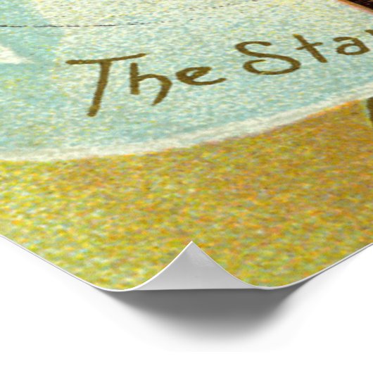 Star Spangled Banner American Flag Poster (Hoek)