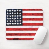 Star Spangled Banner - Amerikaanse vlag Muismat (Met muis)