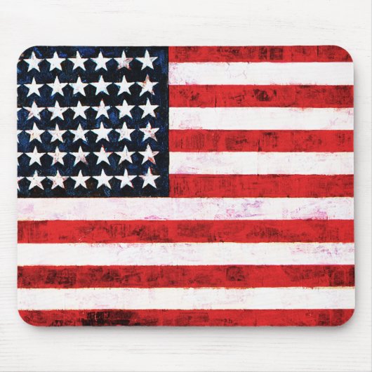 Star Spangled Banner - Amerikaanse vlag Muismat (Voorkant)