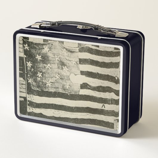 Star Spangled Banner: Amerikaanse vlag te zien (Achterkant)