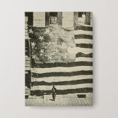 Star Spangled Banner: Amerikaanse vlag te zien Button (Voorkant)