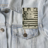 Star Spangled Banner: Amerikaanse vlag te zien Button (Insitu)