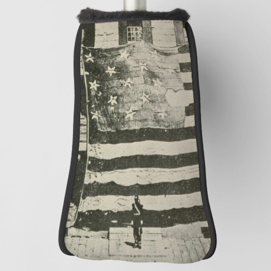 Star Spangled Banner: Amerikaanse vlag te zien Golfheadcover (Draai 90)