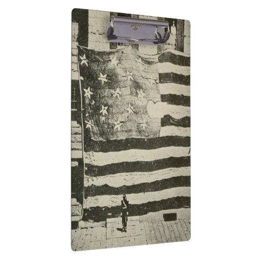 Star Spangled Banner: Amerikaanse vlag te zien Klembord (Rechts)