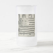 Star Spangled Banner: Amerikaanse vlag te zien Matglas Bierpul (Center)