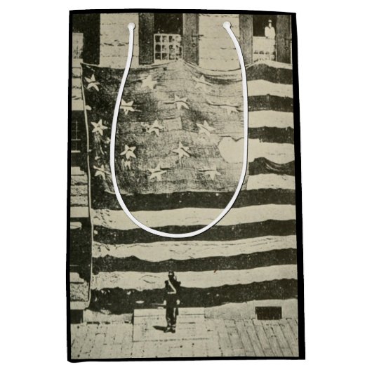 Star Spangled Banner: Amerikaanse vlag te zien Medium Cadeauzakje (Voorkant)