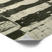 Star Spangled Banner: Amerikaanse vlag te zien Poster (Hoek)