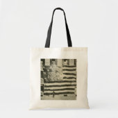 Star Spangled Banner: Amerikaanse vlag te zien Tote Bag (Voorkant)
