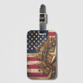 Star-Spangled Banner Bagagelabel (Voorkant (verticaal))