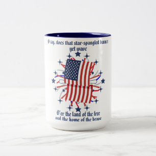 "Star-spangled banner" koffie/thee Mok